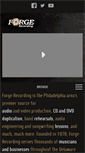 Mobile Screenshot of forgerecording.com