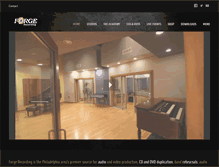 Tablet Screenshot of forgerecording.com